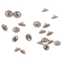 20Pcs Spinning Top Metal Performance Spare Parts Gyro Tips Parts Character Toys 1.5cm Diameter