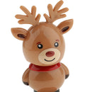 Plastic Solar Powered Dancing Flip Flap Car Home Desk Dancer Bobble Toy Ornament Reindeer