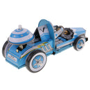 Vintage Tin Toys Race Car Racer Model with Wind Up Key Collectible Gifts