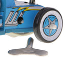 Vintage Tin Toys Race Car Racer Model with Wind Up Key Collectible Gifts