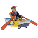 Retro WindUp Rowing Boat w/ Key Clockwork Metal Tin Toys Collectible Gifts-A