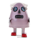 Retro Wind Up Walking Egg Alien Robot Clockwork Tin Toy Collectible Gift