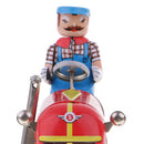Classic Farm Tractor Tin Toy Collectible Clockwork Wind Up Toys Children Adult Gifts