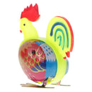 Classic Tin Toy Jumping Cock Clockwork Wind Up Kids Childs Collectible Toys