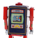 Retro Wind Up Walking Search & Rescue Robot Clockwork Mechanical Tin Toys