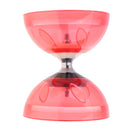Pro Triple Bearing 4inch Diameter Red Chinese Yoyo Diabolo Toy Set with Metal Sticks and String