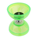 Pro Triple Bearing 4inch Diameter Green Chinese Yoyo Diabolo Toy Set with Metal Sticks and String
