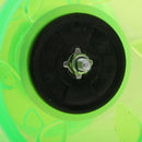 Pro Triple Bearing 4inch Diameter Green Chinese Yoyo Diabolo Toy Set with Metal Sticks and String