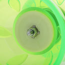 Pro Triple Bearing 4inch Diameter Green Chinese Yoyo Diabolo Toy Set with Metal Sticks and String