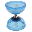 Pro Triple Bearing 4inch Diameter Blue Chinese Yoyo Diabolo Toy Set with Metal Sticks and String