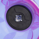 Pro Triple Bearing 4inch Diameter Purple Chinese Yoyo Diabolo Toy Set with Metal Sticks and String