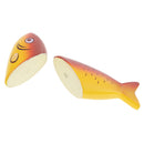Wooden Sliceable Fish Model Play Food Fish Pretend Kitchen Role Kids Preschool Toys