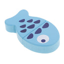 Wooden Play Model Fish Pretend Food Role Play Game Children Cooking Game Toy Developmental blue