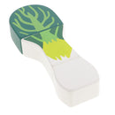 Play Food Green Vegetable Kitchen Cooking Pretend Play Game Wooden Toy Kids Educational