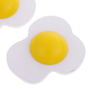 Fun Kitchen Food Pretend Role Play Wooden Magnetic Omelette Egg Yolk Children Toy Developmental