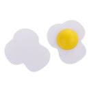 Fun Kitchen Food Pretend Role Play Wooden Magnetic Omelette Egg Yolk Children Toy Developmental