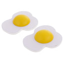 Fun Kitchen Food Pretend Role Play Wooden Magnetic Omelette Egg Yolk Children Toy Developmental