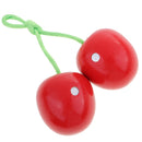 Play Food Fruit Cherry Pretend Kitchen Role Kids Wooden Developmental Toys Preschool