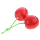 Play Food Fruit Cherry Pretend Kitchen Role Kids Wooden Developmental Toys Preschool