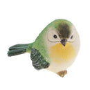 Resin 2.7'' Kingfishers Birds Figurines Home Garden Ornament Decor - Assorted Set of 4