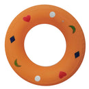 Kids Soft Tire Ring Outdoor Beach Water Float Toy PE Class Exercise Playground Sports Game Accs orange