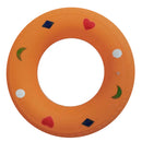 Kids Soft Tire Ring Outdoor Beach Water Float Toy PE Class Exercise Playground Sports Game Accs orange