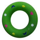 Kids Inflatable Tire Ring Outdoor PE Exercise Sports Beach water Pool Float Ring Toys Children Gift Green