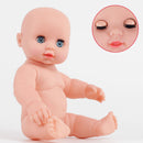30cm Realistic Vinyl Baby Doll Lifelike Newborn Baby Boy Doll in Yellow Toys