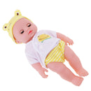 30cm Realistic Vinyl Baby Doll Lifelike Newborn Baby Boy Doll in Yellow Toys