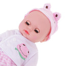 30cm Realistic Vinyl Baby Doll Lifelike Newborn Baby Boy Doll in Pink Toys