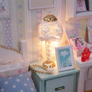 DIY Handcraft Miniature Project Wooden Dolls House with Lights - Adalelle's Room