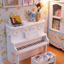 DIY Handcraft Miniature Project Wooden Dolls House with Lights - Hemiola's Room