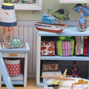 DIY Wooden Miniature Doll House Kit with Lights & Dust Cover - Charles's Room