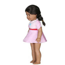 Cute Dress Skirt for 18inch American Girl My Life Dolls Clothes Outfit Party Gown Clothing Pink