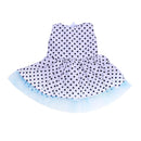 Cute Polka Dot Dress Skirt with Belt Set for 18inch American Girl My Life Dolls Clothes Outfits Party Gown Clothing Black