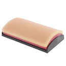 Simulation Suture Training Human Skin Model 3 Silicone Rubber Pad Repeated Practice Teaching Tool