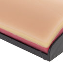Simulation Suture Training Human Skin Model 3 Silicone Rubber Pad Repeated Practice Teaching Tool