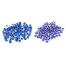 100 Pieces 6mm Dolls Safety Eyes Plastic Eyeball for Bear Animal Puppet Toy Doll Crafts Mask Halloween Prop Blue