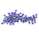 100 Pieces 8mm Dolls Safety Eyes Plastic Eyeball for Bear Animal Puppet Toy Doll Crafts Mask Halloween Prop Blue