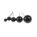 100pc Black Plastic Safety Eye Bear Doll DIY Plush Soft Animal Puppet Toy Craft 4/5/6/8/10mm
