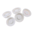 100pcs 5 Color Oval Hollow Flat Hollow Back Plastic Eyes Safety Eyeball For DIY Doll Mask 12mm