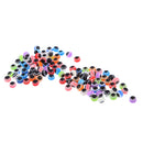 100pcs Plastic Safety OVAL DOLL EYES Acrylic Eyeball DIY Making Plush Bear Soft Toy 4mm