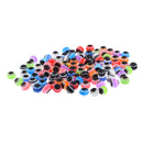 100pcs Plastic Safety OVAL DOLL EYES Acrylic Eyeball DIY Making Plush Bear Soft Toy 4mm