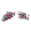 100pcs Plastic Safety OVAL DOLL EYES Acrylic Eyeball DIY Making Plush Bear Soft Toy 4mm