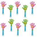 10x Party Favours Noisemakers Hand Clappers 11inch for Concert Sports Games Party Cheering Props Random Color