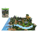 Plastic Action Figures Army Men Soldier Playset with Scaled Vehicles - 130 Pieces