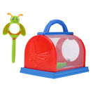 Kids/Children Bugs Insects Feeding House Cage Red Box Case with Magnifier & Tweezer Kit Toy Gift