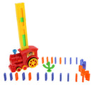 Domino Rally Train Toy Car Truck w/ LIGHTS & SOUNDS Kids Domino Game Toys 83pcs