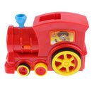 Domino Rally Train Toy Car Truck w/ LIGHTS & SOUNDS Kids Domino Game Toys 83pcs