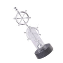 Art Craft Newton's Cradle Perpetual Motion Gadget Revolving Physics Science Desk Toy Table Ornament Gift Â–Wheel